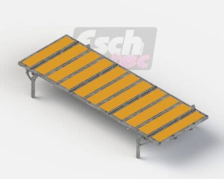 Bodenrahmen 745 Holztransport Rungenrechen (210 mm)